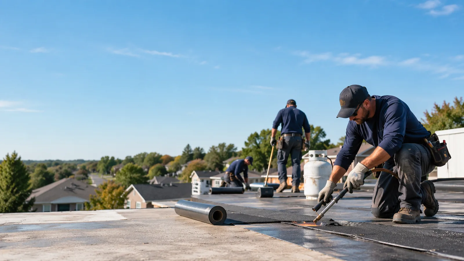 Flat Roof Leak Repair providers in Burlingham, NY